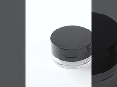 20g 透明なプラスチック 緩いパワー 完成力 鏡蓋付き化粧品瓶