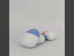 パーソナライズされたペブル形空の日焼け止め手クリームボトル 40ml